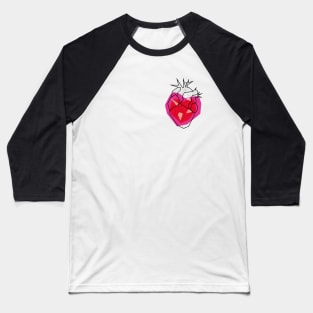 Prismatic heart Baseball T-Shirt